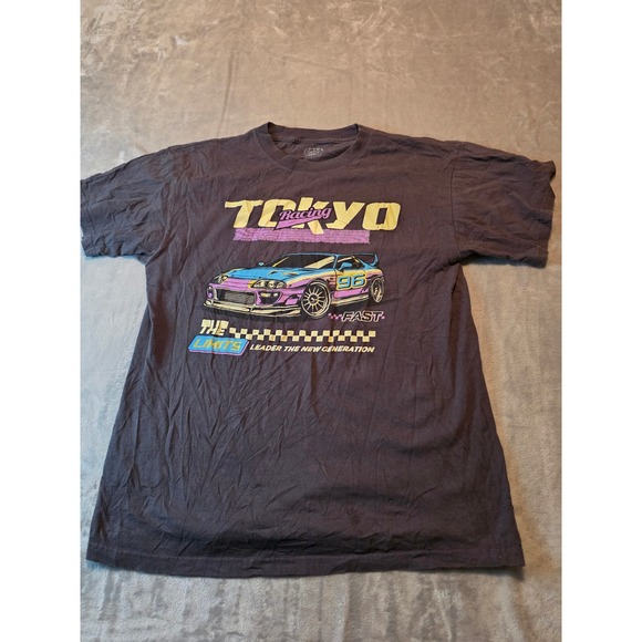 call your mother Other - Call Your Mother T-Shirt Mens XL Black Tokyo Racing Graphic Short Sleeve Tee